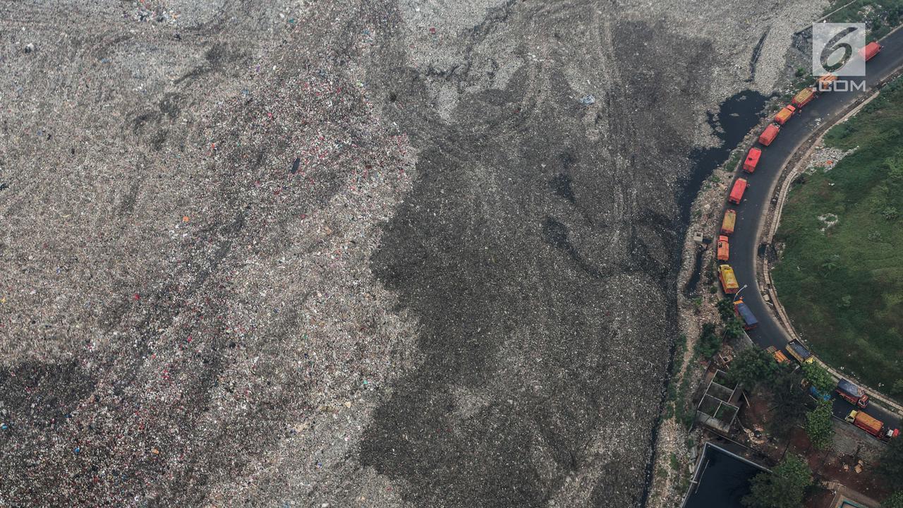 Melihat dari Udara Kondisi Terkini TPST Bantar Gebang