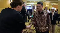 Menteri Kesehatan RI Budi Gunadi Sadikin menghadiri perayaan Hari Nasional Rusia yang digelar di Hotel Mulia Jakarta pada Kamis (15/6/2023) malam. (Dok Kementerian Kesehatan RI)