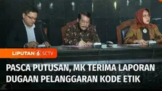 Pascasidang putusan batas umur capres-cawapres, Mahkamah Konstitusi menerima tujuh laporan, terkait dugaan pelanggaran kode etik dan dugaan pelanggaran pedoman perilaku hakim. Merespons laporan tersebut, MK resmi membentuk Majelis Kehormatan Mahkamah...