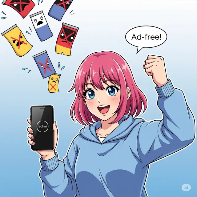 Cara Menghilangkan Iklan di HP Realme.