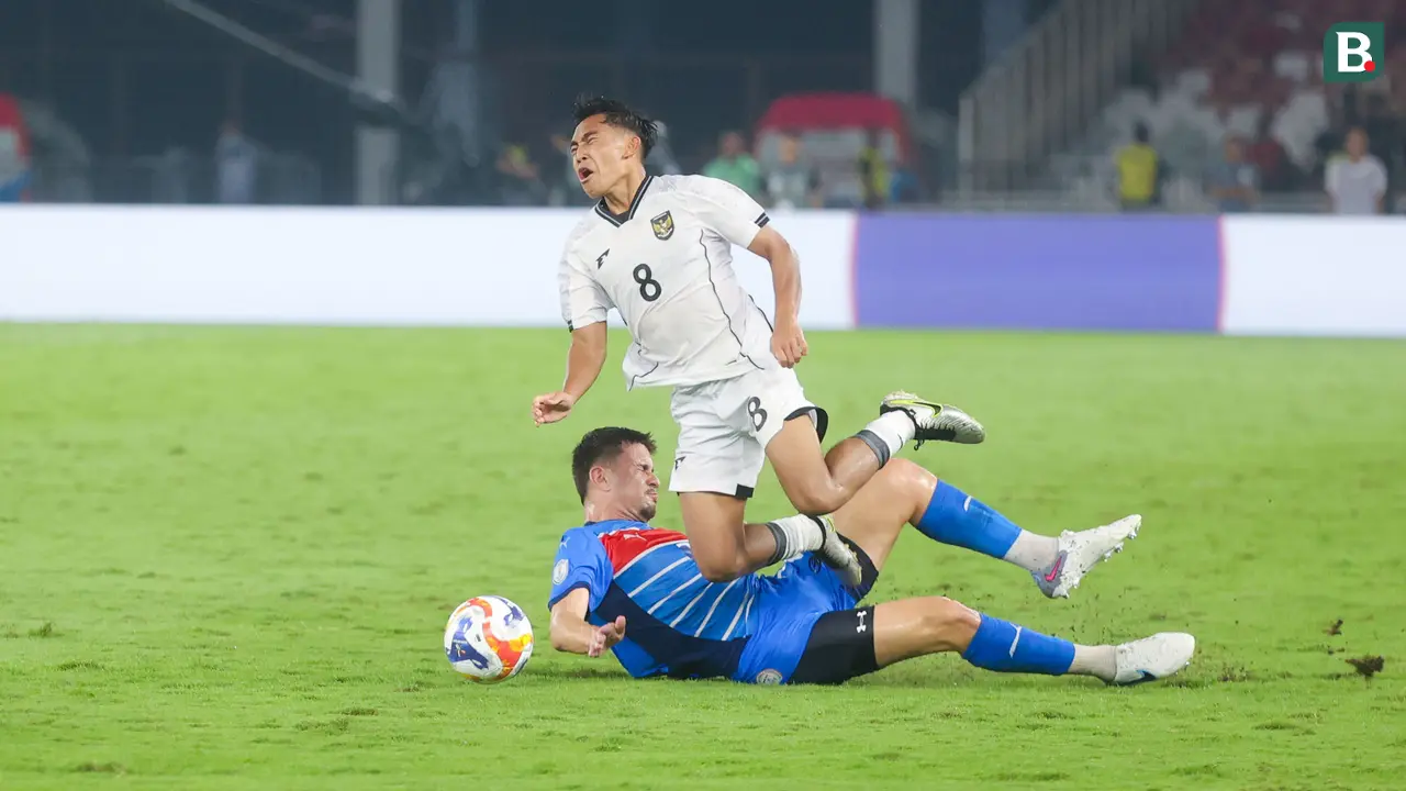 Foto: Timnas Indonesia U-23 Susah Payah Taklukkan Filipina, Menang Berkat Gol Bunuh Diri