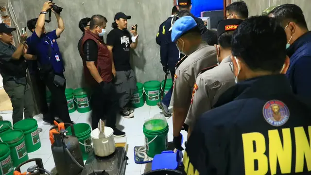 Polri bongkar pabrik sabu blue ice di Aceh