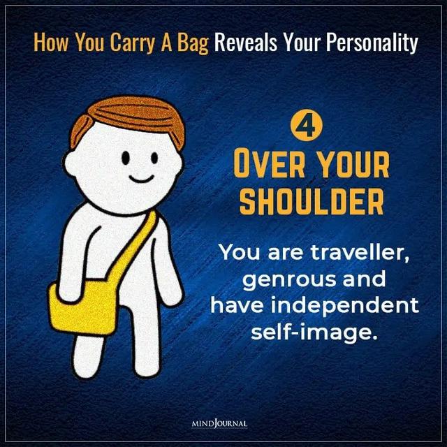 Ilustrasi Tes Kepribadian Berdasarkan Cara Bawa Tas