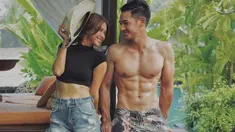 Artis sinetron berkewarganegaraan Australia ini memang dikenal rutin menjalani beberapa aktivitas olahraga seperti, workout di gym, jogging, dan berenang. (Liputan6.com/IG/@andrew.white._)