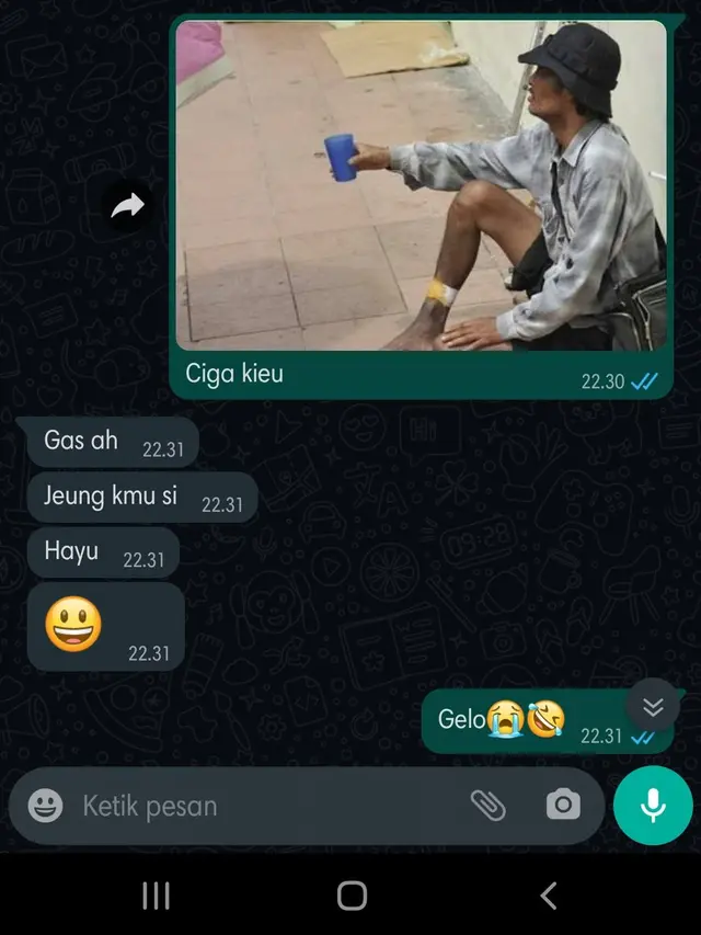 6 Chat Nyeleneh Teman Tawari Pekerjaan Ini Bikin Tepuk Jidat