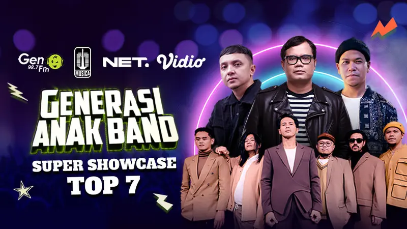 Super Showcase Top 7 Generasi Anak Band