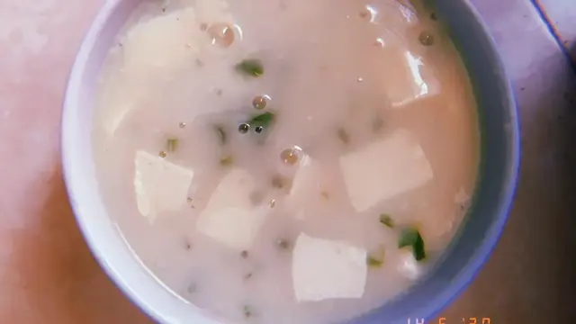 Resep sup krim tahu. (dok. Cookpad @kristinkokken1)