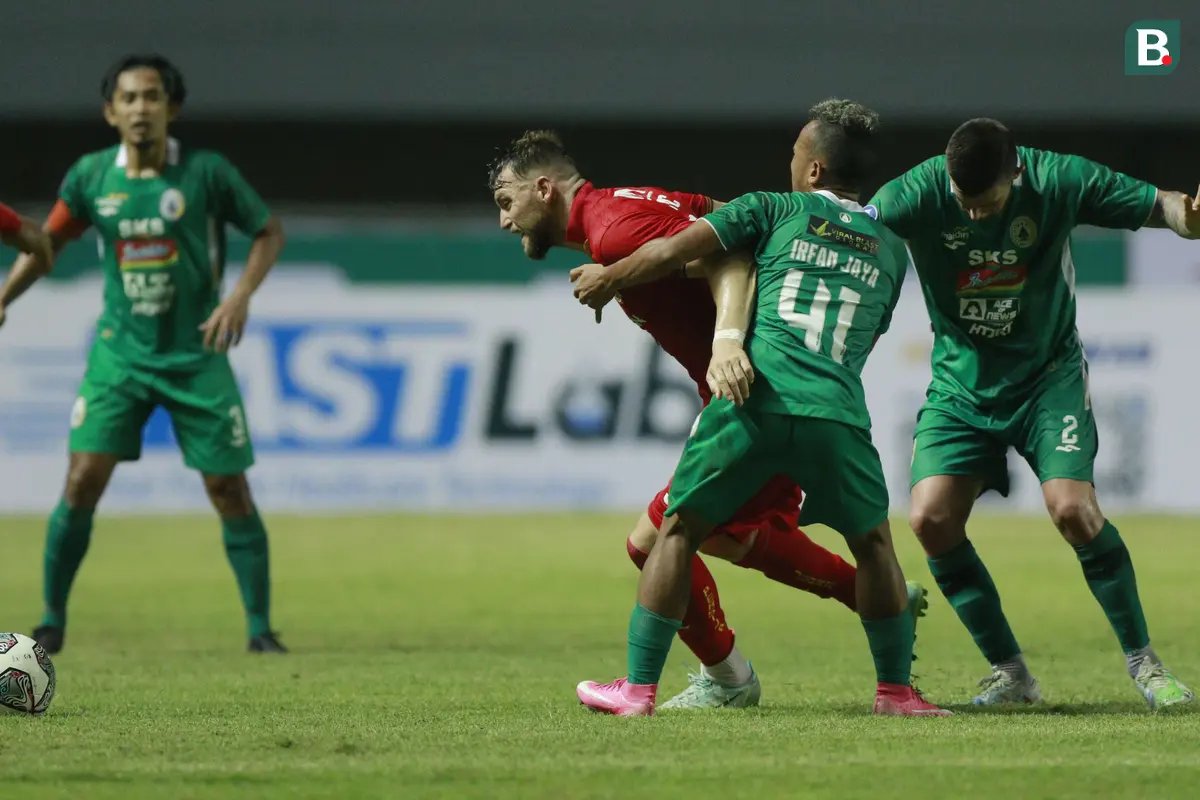 Foto: PSS Paksa Persija Bermain Imbang usai Irkham Mila Menyamakan Kedudukan di Babak Kedua BRI Liga 1
