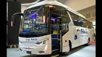 Bus Laksana Pehicle di GIIAS 2018 (Liputan6.com/Yurike)