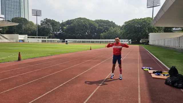 AKBP Ockben Sinaga turun di cabor Atletik World Police and Fire Games 2024