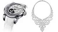 Salah satu perhiasan yang akan dipamerkan berasal dari Chow tai Fook Jewellery Group Ltd.