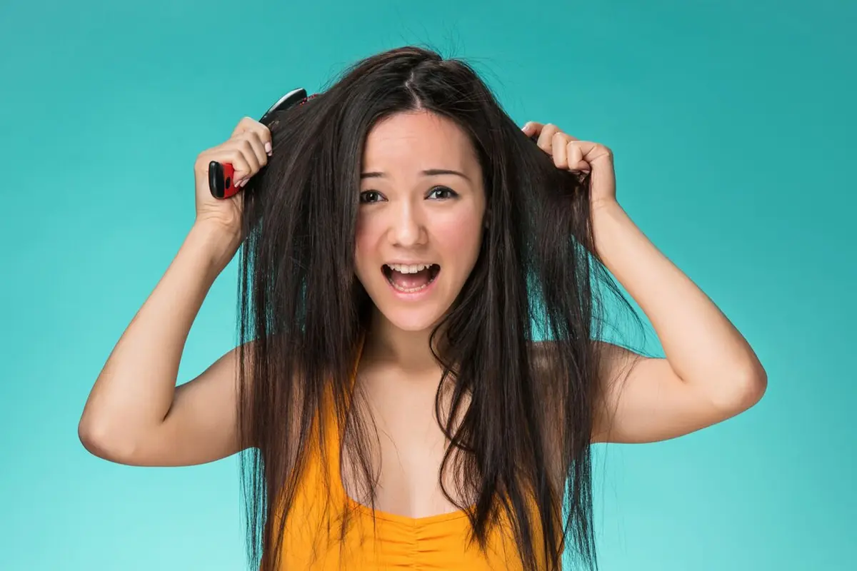 Rambut Lepek