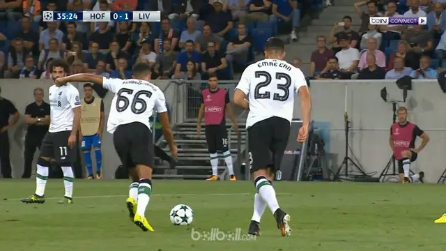 Berita video highlights Liga Champions, Hoffenheim vs Liverpool, Selasa (15/8/2017). This video presented by BallBall.