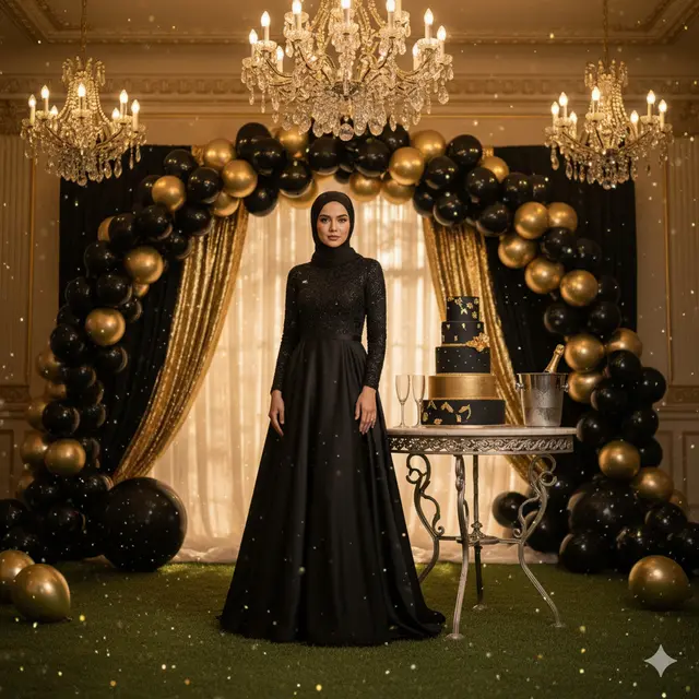 7 Ide Prompt Birthday Photoshoot di Gemini AI, Hasil Estetik ala Studio Profesional