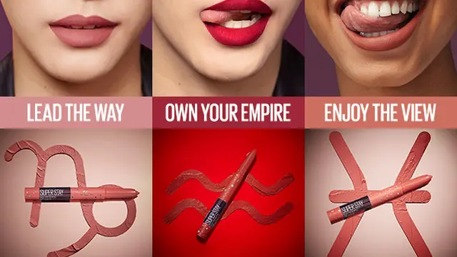 Maybelline New York Luncurkan 12 Pilihan Warna Superstay Zodiak Collection