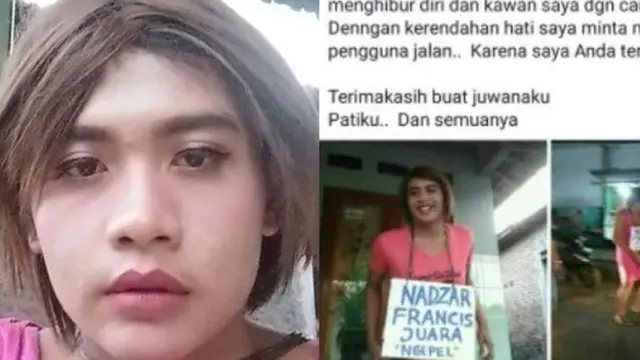 [Bintang] Prancis Juara Piala Dunia 2018, Pria Ini Tepati Nazar dengan Ngepel Alun-alun