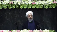 Presiden Iran Hassan Rouhani (AP Photo/Ebrahim Noroozi)