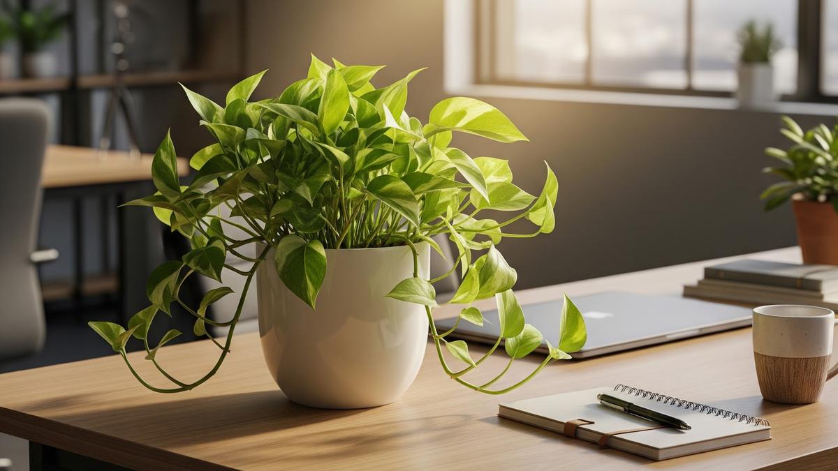 10 Pilihan Tanaman Hias untuk Meja Kerja agar Betah di Kantor dan Lebih Produktif