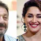 Sanjay Dutt dan Madhuri Dixit