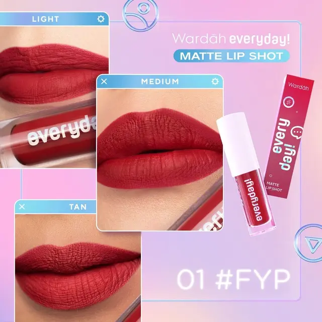 Everyday! Matte Lip Shot 01 #FYP