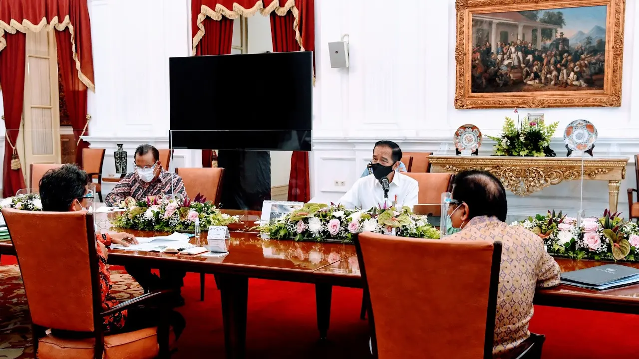 Presiden Joko Widodo atau Jokowi bertemu para pegiat agraria.