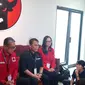 Ketua DPP PDI Perjuangan (PDIP), Ahmad Basarah sengaja memakai seragam berwarna hitam dalam acara pembukaan pertemuan Council of Asian Liberal and Democrats (CALD Party) di Sekolah partai PDIP, Lenteng Agung, Jakarta Selatan. (Merdeka.com)