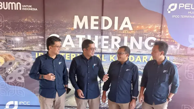 Jajaran direksi IPCC dalam Media Gathering IPCC, di Kintamani, Bali, Kamis (22/9/2022).