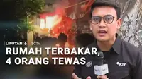 Kebakaran melanda rumah indekos sekaligus usaha percetakan di Tebet, Jakarta Selatan. Dalam insiden itu, empat penghuni rumah meninggal dunia.