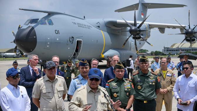 Prabowo akan Gunakan Pesawat Airbus A400M untuk Misi Kemanusiaan di Gaza