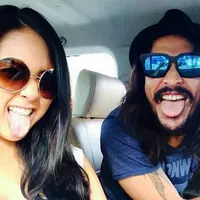 Aurelie Moremans dan Marcello Tahitoe (Instagram/@aureliealida)