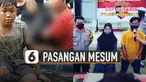 Setelah viral, DS (20) dan RA (18) diciduk Polres Pandeglang.