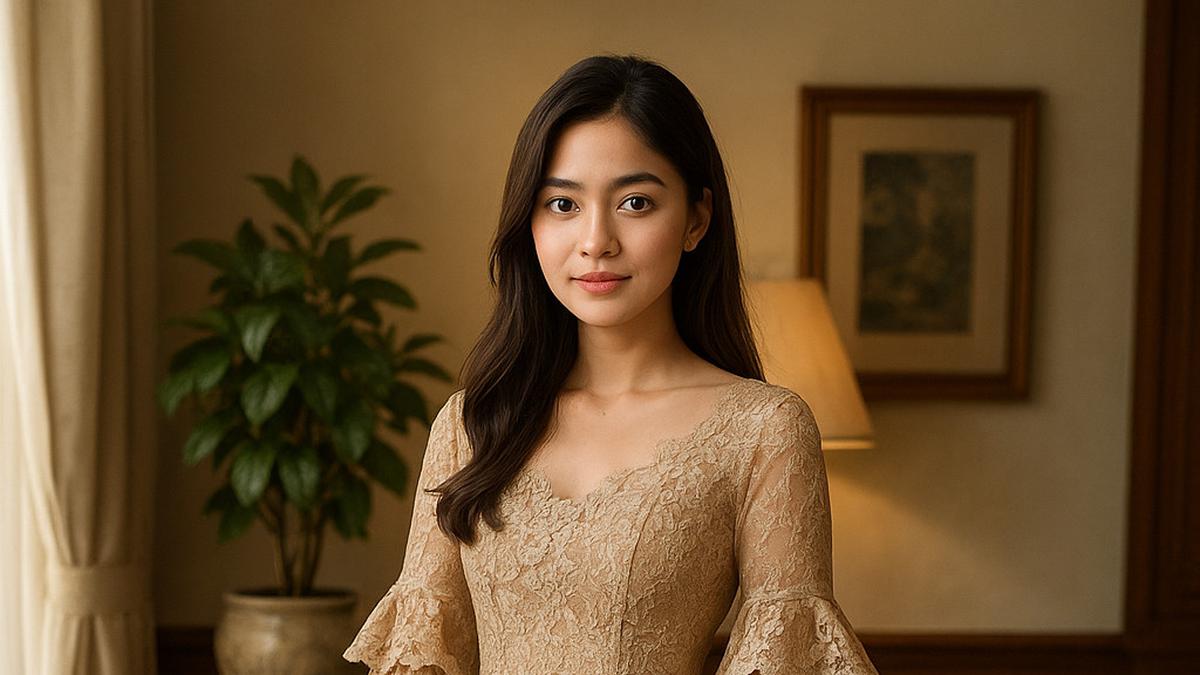 9 Model Batik Brokat Kombinasi Lengan Pagoda Tiga Lapis Terbaru 2025