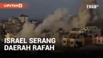 Ledakan Besar Terlihat di Gaza saat Israel Lancarkan Operasi di Rafah