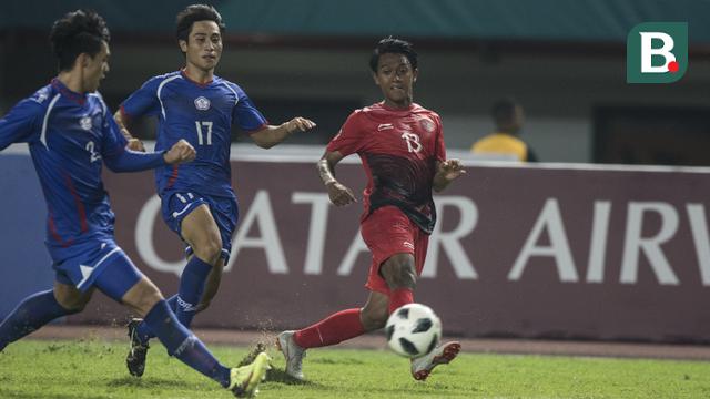 Sepak Bola : Indonesia Vs Chinese Taipei