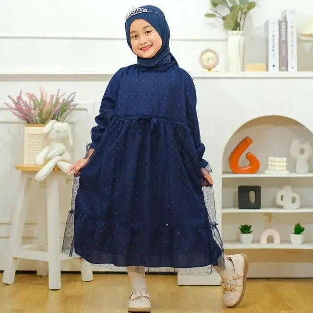 Cara Memilih Baju Muslim untuk Anak Perempuan, Jangan Salah Pilih untuk Lebaran Nanti