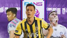 RANS Cilegon FC - Hamka Hamzah, Mesut Ozil, Cristian Gonzales (Bola.com/Adreanus Titus)