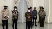 Wakil Presiden (wapres) Ma&rsquo;ruf Amin berharap Panglima TNI yang baru Laksamana Yudo Margono tetap mempertahankan pendekatan humanis dalam penanganan di Papua. (Foto:Liputan6/Delvira Hutabarat)