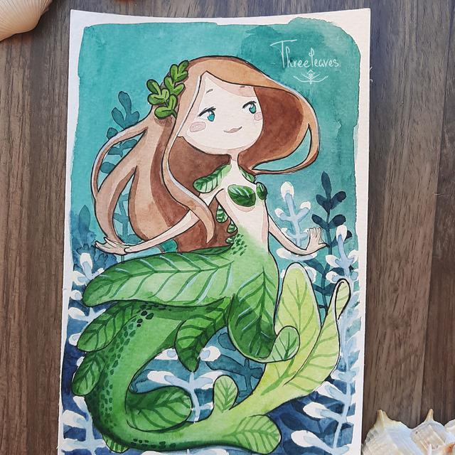 6 Lukisan Putri Duyung dengan Beragam Tema Ini Unik, Cakup Banyak Karakter