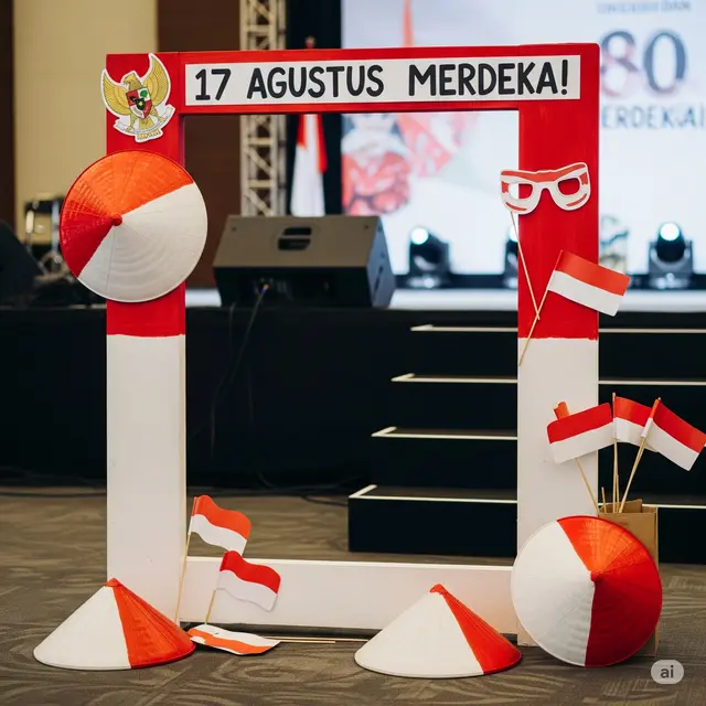Photo Booth Bingkai Kardus Raksasa