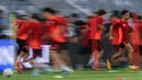 <p>Pemain Timnas Jepang, Yuto Nagatomo saat latihan resmi menjelang laga lanjutan putaran ketiga Grup C Kualifikasi Piala Dunia 2026 melawan Timnas Indonesia di Stadion Utama Gelora Bung Karno (SUGBK), Senayan, Jakarta, Kamis (14/11/2024). (Bola.com/Bagaskara Lazuardi)</p>