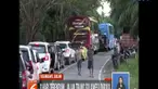 Pengendara terperangkap kemacetan hingga 4 kilometer di dua arah sejak tiga hari terakhir.