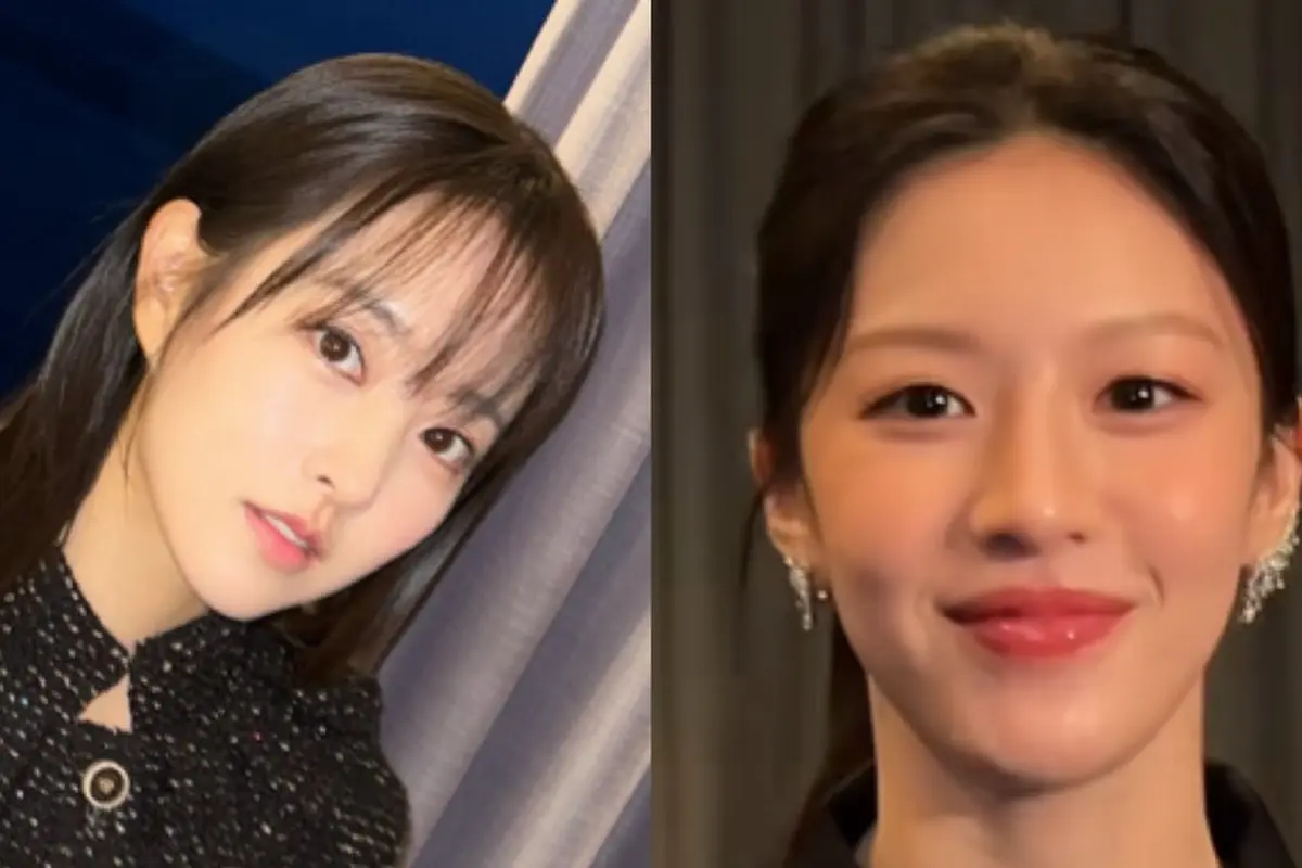 Tampilan Park Bo Young dan Go Young Jung saat terima penghargaan pakai baju Chanel.