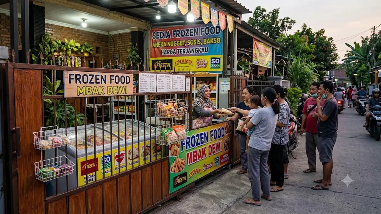 Ide Jualan Memanfaatkan Pagar yang Ramai Pembeli