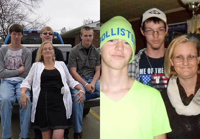 Kathy harus bangkit demi ketiga anaknya | foto: copyright dailymail.co.uk