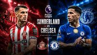 Cover Liga Inggris - Sunderland Vs Chelsea: Granit Xhaka dan Enzo Fernandez. (Chatgpt/Bola.com)