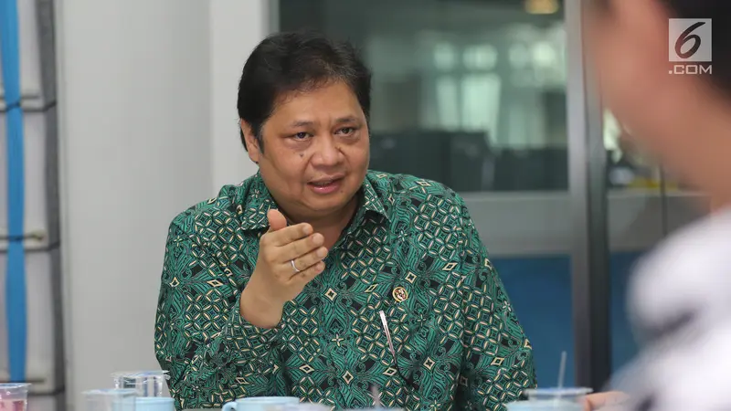 Menteri Perindustrian Airlangga Hartarto