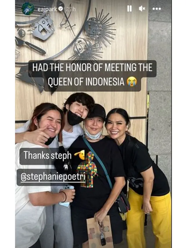 6 Momen Kebersamaan Stephanie Poetri dan Titi DJ, Lepas Rindu dan Manggung Bareng