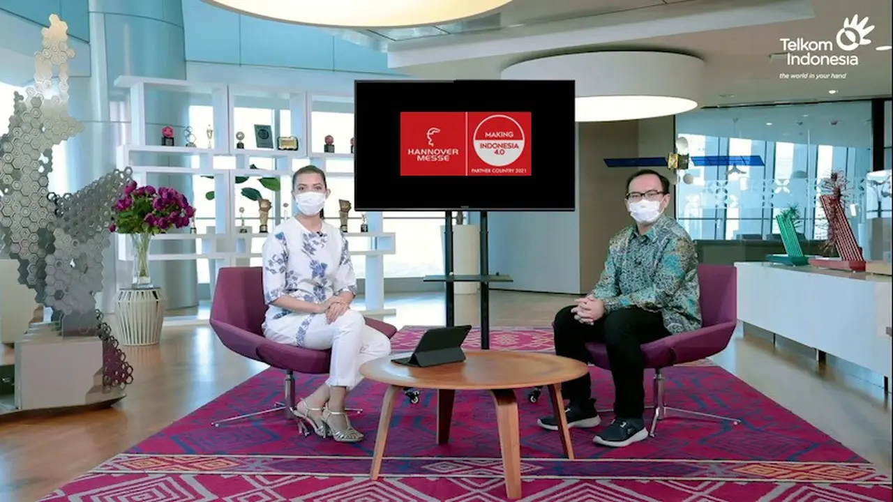 Di Hannover Messe 2021, Telkom Pertegas Dukungan Terhadap Transformasi Industri 4.0
