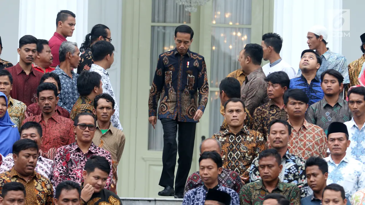 Jokowi Terima Perwakilan Nelayan Seluruh Indonesia di Istana