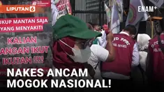 Tolak RUU Kesehatan, Nakes Serbu Gedung DPR